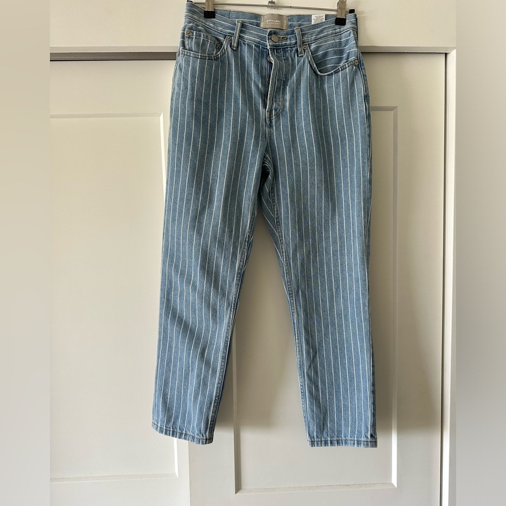 Striped Blue Jeans